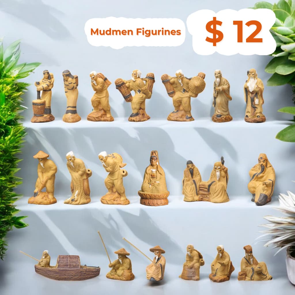 bonsai mudmen figurines for sale
