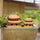 Two ceramic pagoda for bonsai in a planter. Handcrafted miniature Japanese pagoda for bonsai. 