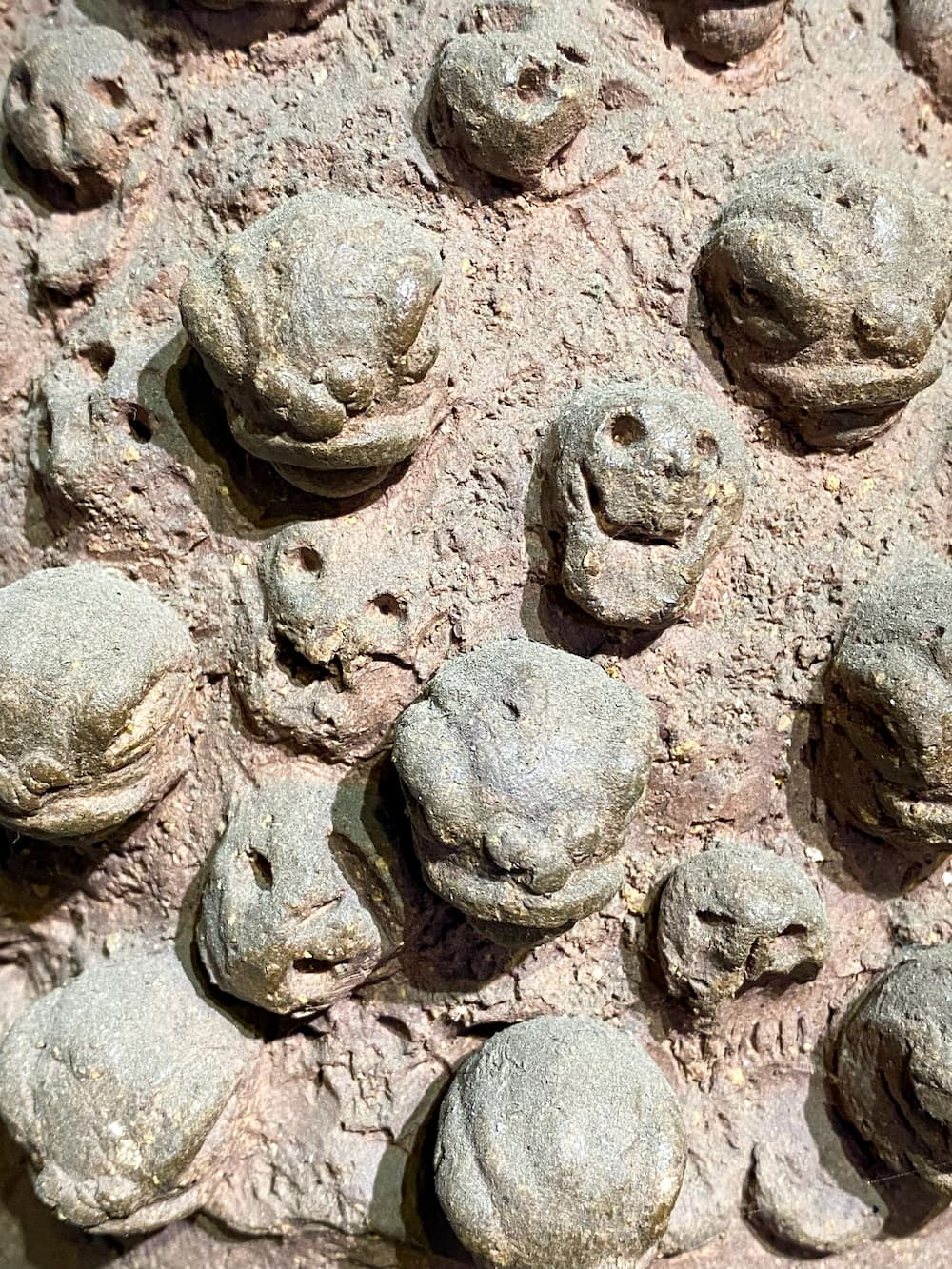 The Cycle of Rebirth: Qilin Buddha | Chamotte Ceramic Sculpture (14")