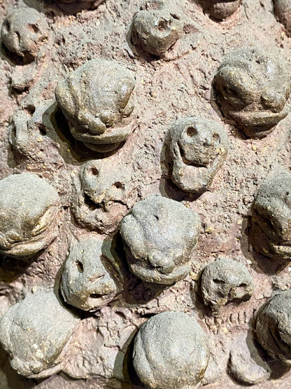 The Cycle of Rebirth: Qilin Buddha | Chamotte Ceramic Sculpture (14")