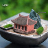 Miniature Asian Temple House | Ceramic | 2 Sizes