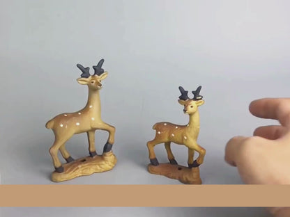 Ceramic Deer Figurine