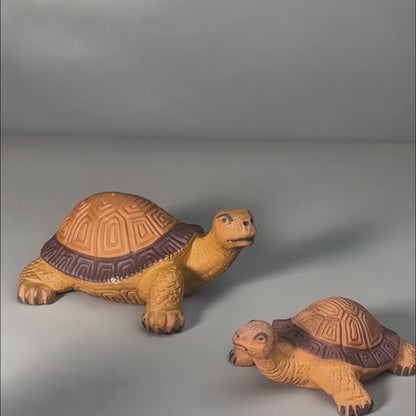 Ceramic Turtle Figurine (2 Sizes) - Aquarium, Bonsai & Garden Decor