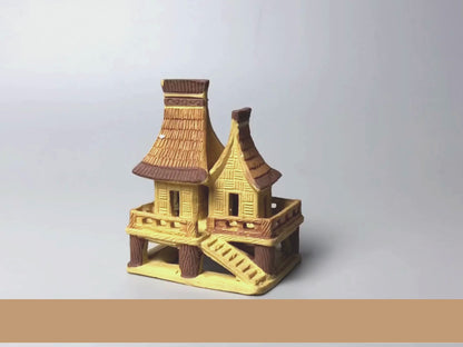 Vietnamese Stilt House Figurine